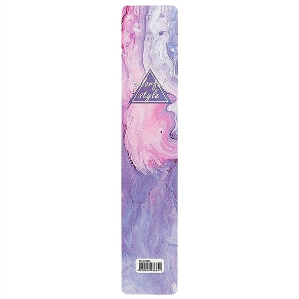 Закладка для книг «Colorful style violet», 4 х 20.5 см - фото 1