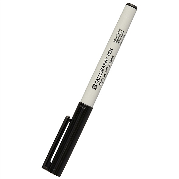 Ручка капиллярная Calligraphy Pen Black 2мм, Sakura - фото 1