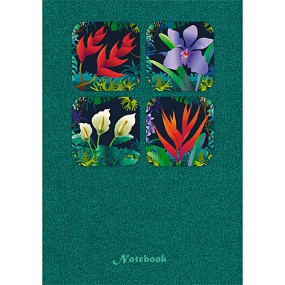 Книга для записей «Любимые цветы», А6, 80 листов - фото 1