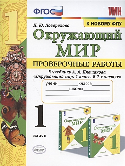 Окружающий мир. 1 класс. Проверочные и диагностические работы