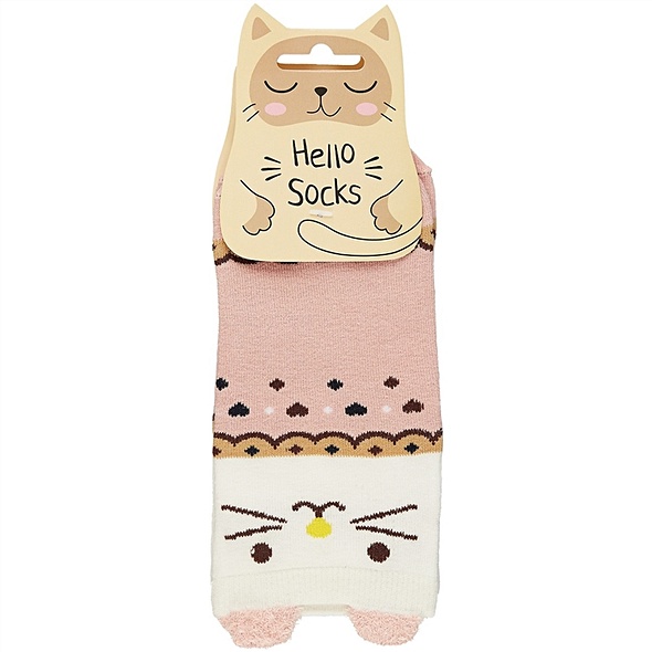 Носки «Hello Socks. Котики с ушками», 36–39 размер - фото 1