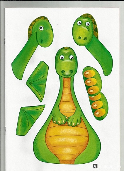 Аппликация А4 ДЛЯ МАЛЫШЕЙ. ЛЮБИМЫЕ СКАЗКИ - фото 6