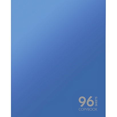 Сияние цвета. Синий ТЕТРАДИ А5 (*скрепка) 96Л. Обложка: пантонная печать - фото 1