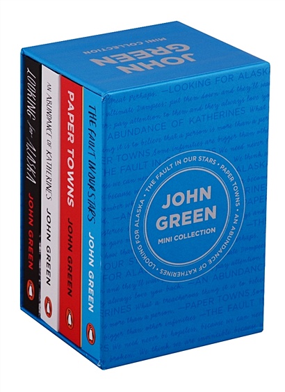 John Green. Mini Collection (комплект из 4 книг) - фото 1