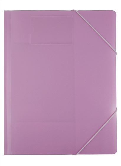 Папка на резинке A4 "Gems" розовый, пластик 0,5мм - фото 1