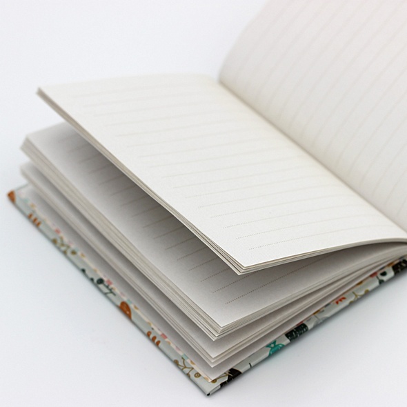 Записная книжка А6 80л "Черные котики" 7БЦ, с поролоном, мат.лам., блестки, Listoff - фото 2