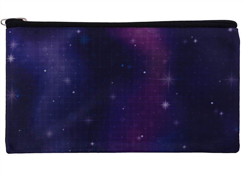 Пенал-косметичка "Cosmos" 21*12, ткань, подклад - фото 1
