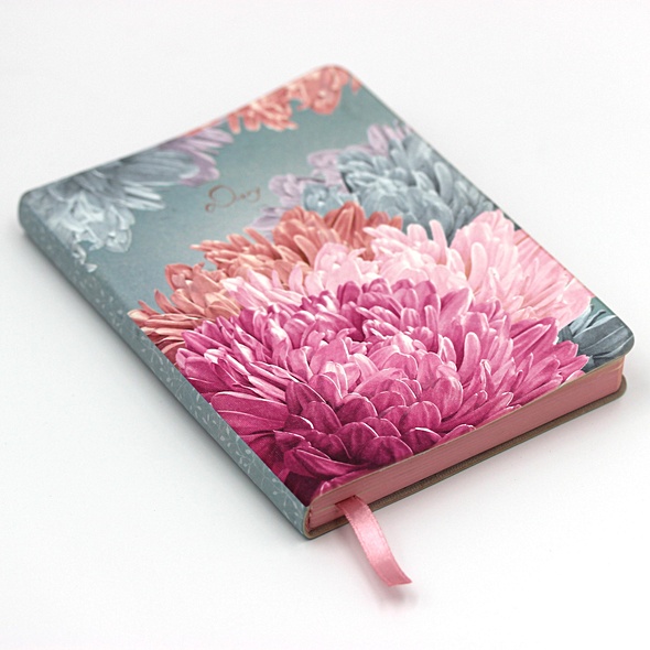 Ежедневник «In Bloom. Астры» недатированный, А6, 128 листов - фото 2
