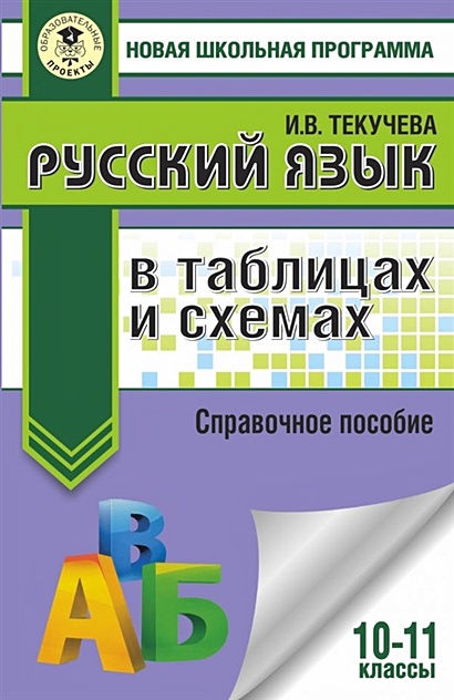 ЕГЭ. Русский язык в таблицах и схемах. 10-11 классы - фото 1