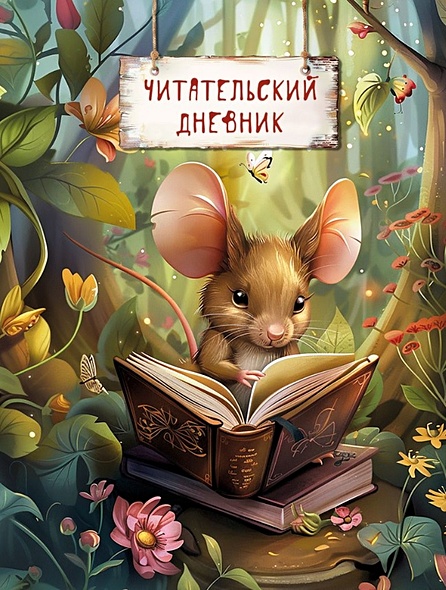 Читательский дневник. Волшебный лес (Мышка с книжкой) - фото 1