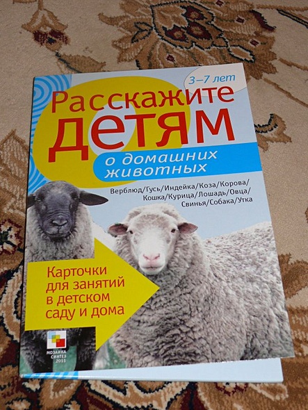 Расскажите детям о домашних животных. Карточки для занятий в детском саду и дома. - фото 11