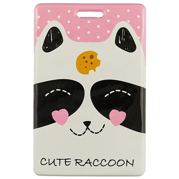 Чехол для карточек «Cute raccoon» - фото 1