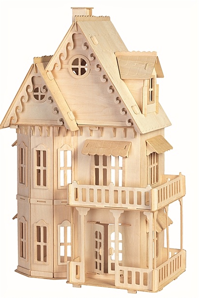 Сборная деревянная модель "Дом" - фото 1