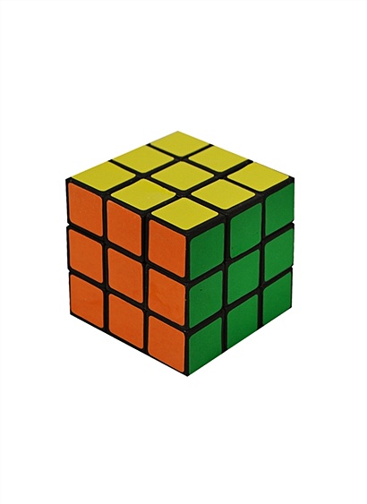 Головоломка "Кубик Рубика. Неон", 3х3, 5.5см - фото 1