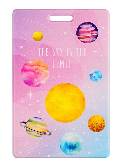 Чехол для карточек "Космос. The sky is the limit" - фото 1