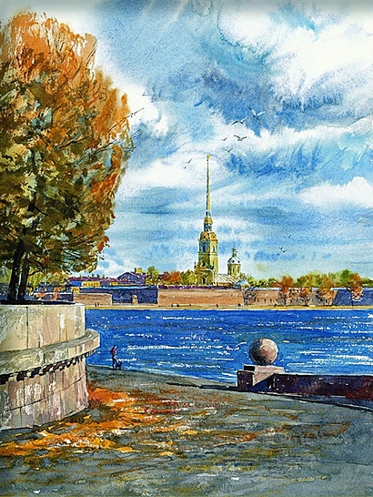 Пазл "Санкт-Петербург. Петропавловская крепость", 560 деталей - фото 1