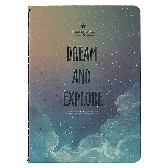 Записная книжка «Dream and explore» - фото 1
