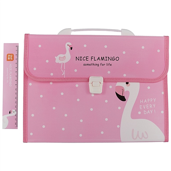 Папка-портфель «Nice flamingo» - фото 1