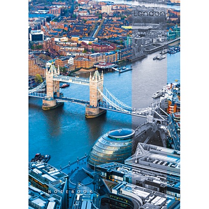 Вокруг света. Лондонский мост (А6, 80 л.) КНИГИ ДЛЯ ЗАПИСЕЙ А6 (7БЦ) - фото 1