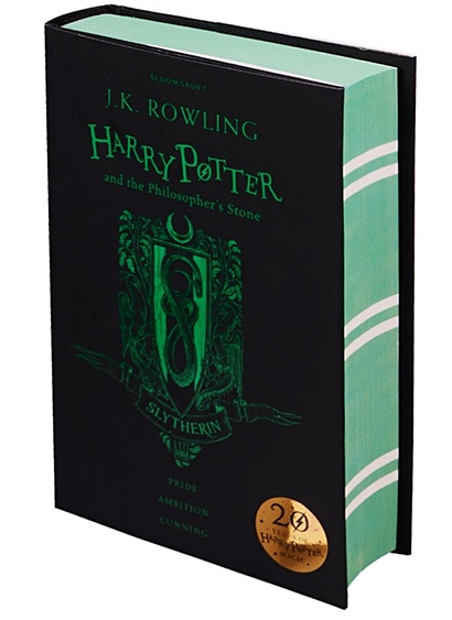 Harry Potter And The Philosopher's Stone - Slytherin Edition Hardcover ...