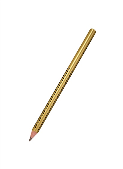 Цветные карандаши JUMBO GRIP, в карт. коробке, 12 шт., золотой - фото 1