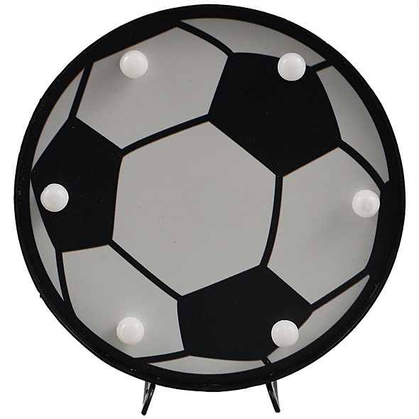 Светильник LED «Футбольный мяч», 16 см - фото 1