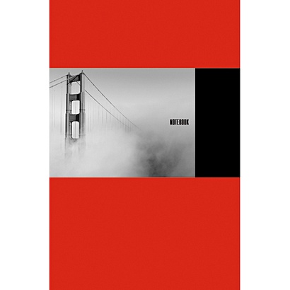 Городской стиль. Мост в тумане (А5, 100л.) КНИГИ ДЛЯ ЗАПИСЕЙ А5 (7БЦ) - фото 1