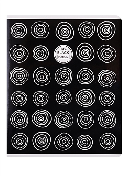 Тетрадь "I Like Black", клетка, 48 листов - фото 1