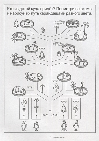 Учимся находить по схеме