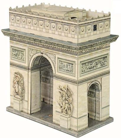 Сборная модель из картона . Триумфальная арка. - фото 1