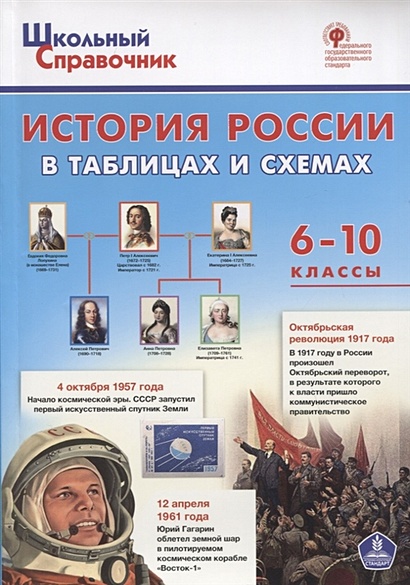 История России в таблицах и схемах. 6-10 классы - фото 1