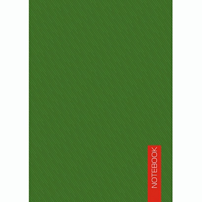 Блокнот А6, 40 листов, зеленый - фото 1