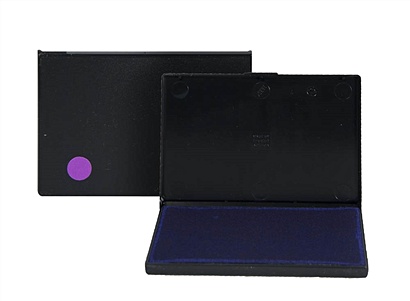 Штемпельная подушка фиолетовая 11*7см, 9052ф, TRODAT - фото 1