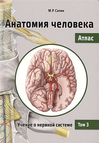 Анатомия человека. Атлас. В 3 томах. Том 3. Учение о нервной системе - фото 1
