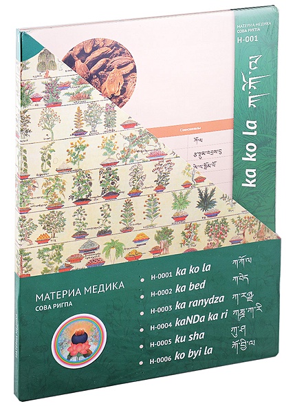 Набор карточек "Материя медика Сова Ригпа" - фото 1