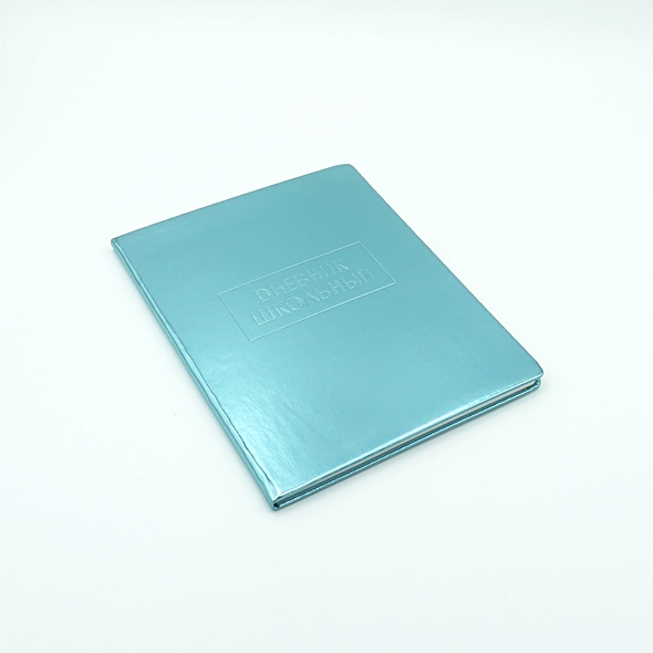 Дневник для старших классов Listoff, Crystal Collection Голубой лед, А5, 48 листов - фото 2