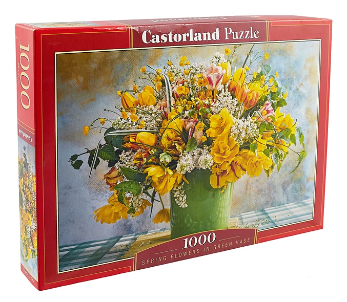 Пазл Castor Land "Желтые тюльпаны", 1000 деталей - фото 1