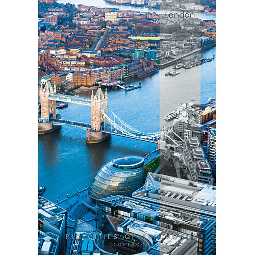 Тетрадь для конспектов в клетку «Городской стиль. Лондон», А4, 60 листов - фото 1