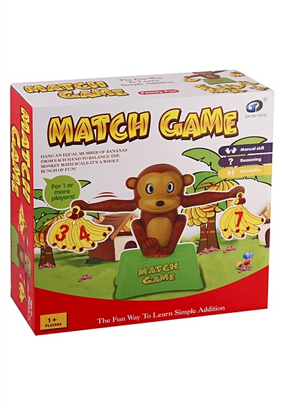 Настольная игра Match Game / Умная обезьянка - фото 1