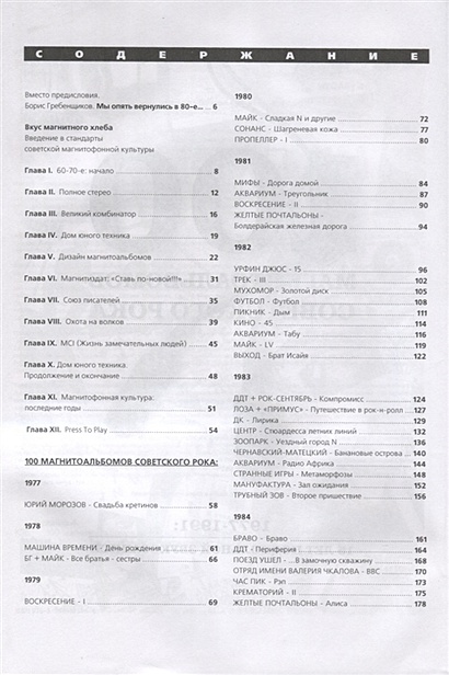 Книга 100 магнитоальбомов советского рока. Избранные страницы истории ...