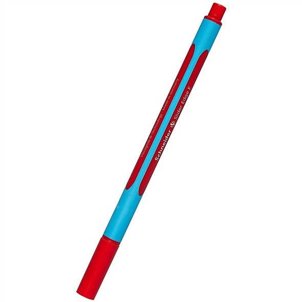 Ручка шариковая красная "Slider Edge F" 0,8мм, SCHNEIDER - фото 1