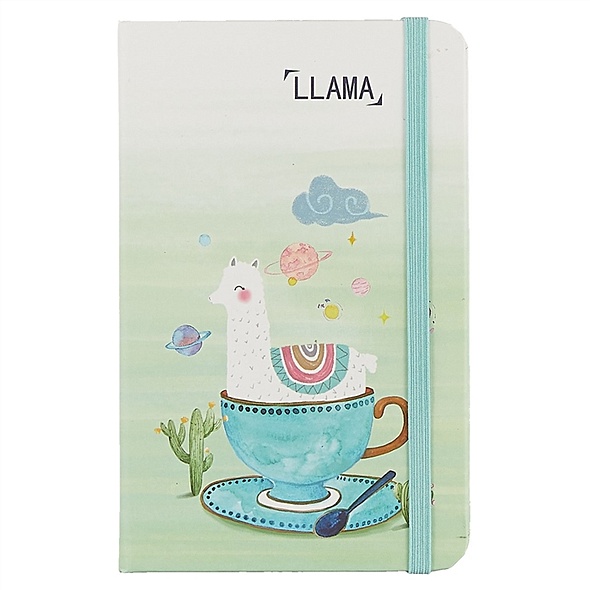 Записная книжка «Llama in cup», 96 листов, А6 - фото 1