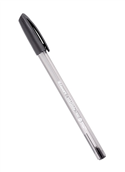 Ручка шариковая черная "InkGlide 100 Icy" 0,7мм, трехгранн., Luxor ...