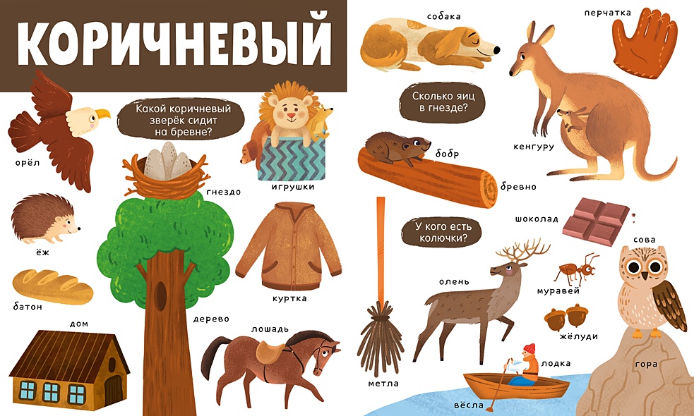 Найди и покажи. Большая книга. Цвета - фото 7