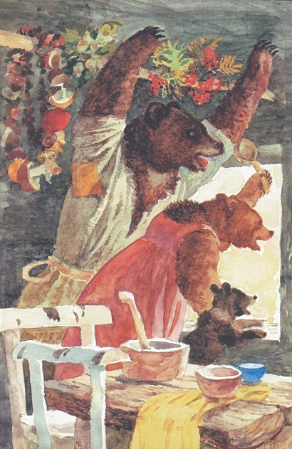 Сказки ("Три медведя", "Липунюшка", "Два товарища", "Ореховая ветка") - фото 1