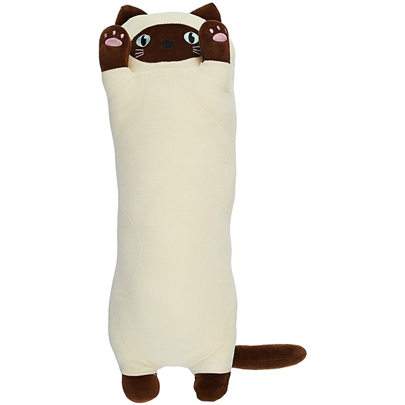 Мягкая игрушка "Сиамский кот-подушка", 70 см - фото 1
