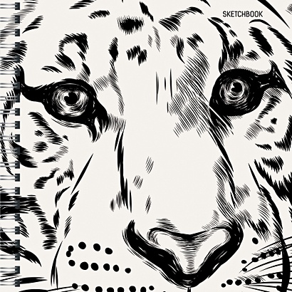 Тигр (графика) - фото 1