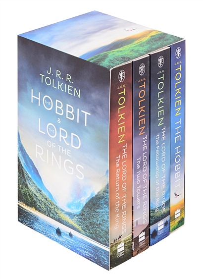 The Hobbit & The Lord of the Rings. Boxed Set (комплект из 4 книг) - фото 1