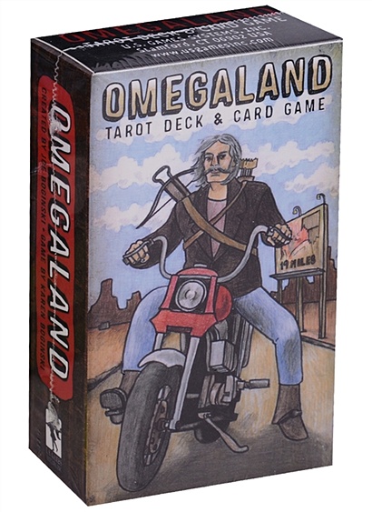 Omegaland Tarot Deck / Омегаланд таро (карты + инструкция на английском языке) - фото 1