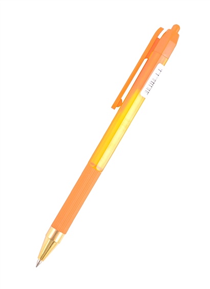 Ручка шариковая авт. синяя "MC Gold Click" 0,7мм, корпус ассорти, MunHwa - фото 1